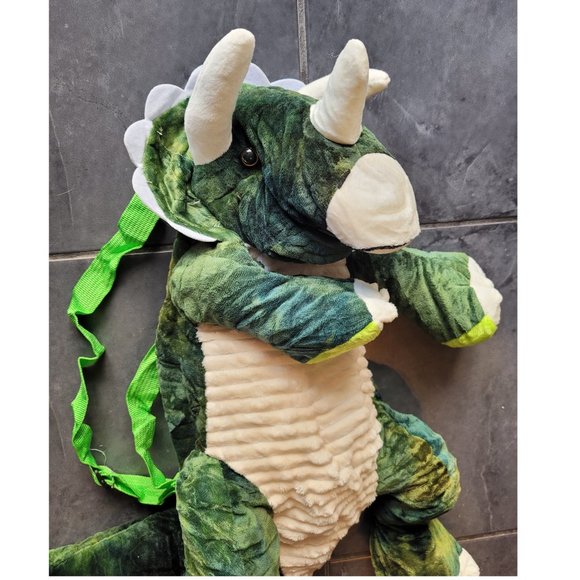 Kids Dinosaur Plush Backpack, 18" - Picture 12 of 13